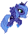 pixel Luna